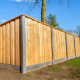 Large Wooden Fence